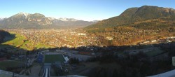 Archiv Foto Webcam Olympiaschanze in Garmisch-Partenkirchen 10:00