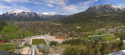 Archiv Foto Webcam Olympiaschanze in Garmisch-Partenkirchen 11:00