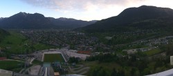 Archived image Webcam Garmisch-Partenkirchen - Great Olympic Hill of the ski stadium 05:00