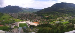 Archiv Foto Webcam Olympiaschanze in Garmisch-Partenkirchen 07:00