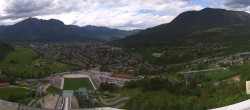 Archived image Webcam Garmisch-Partenkirchen - Great Olympic Hill of the ski stadium 15:00