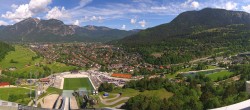 Archiv Foto Webcam Olympiaschanze in Garmisch-Partenkirchen 09:00