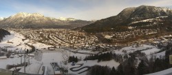 Archived image Webcam Garmisch-Partenkirchen - Great Olympic Hill of the ski stadium 09:00