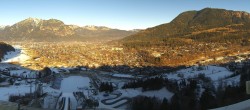 Archiv Foto Webcam Olympiaschanze in Garmisch-Partenkirchen 09:00