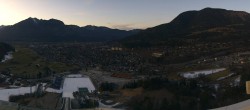 Archiv Foto Webcam Olympiaschanze in Garmisch-Partenkirchen 17:00