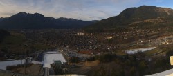 Archived image Webcam Garmisch-Partenkirchen - Great Olympic Hill of the ski stadium 15:00