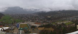 Archiv Foto Webcam Olympiaschanze in Garmisch-Partenkirchen 11:00