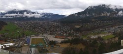 Archiv Foto Webcam Olympiaschanze in Garmisch-Partenkirchen 13:00