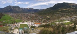 Archiv Foto Webcam Olympiaschanze in Garmisch-Partenkirchen 11:00