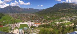 Archiv Foto Webcam Olympiaschanze in Garmisch-Partenkirchen 11:00