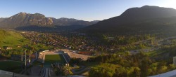 Archived image Webcam Garmisch-Partenkirchen - Great Olympic Hill of the ski stadium 06:00