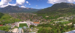 Archiv Foto Webcam Olympiaschanze in Garmisch-Partenkirchen 11:00