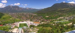Archiv Foto Webcam Olympiaschanze in Garmisch-Partenkirchen 11:00