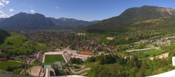 Archiv Foto Webcam Olympiaschanze in Garmisch-Partenkirchen 15:00