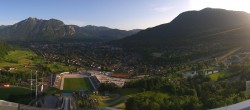 Archiv Foto Webcam Olympiaschanze in Garmisch-Partenkirchen 05:00