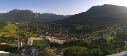 Archiv Foto Webcam Olympiaschanze in Garmisch-Partenkirchen 06:00