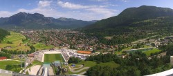 Archiv Foto Webcam Olympiaschanze in Garmisch-Partenkirchen 09:00