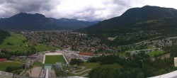 Archived image Webcam Garmisch-Partenkirchen - Great Olympic Hill of the ski stadium 11:00