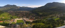 Archiv Foto Webcam Olympiaschanze in Garmisch-Partenkirchen 07:00