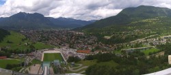 Archiv Foto Webcam Olympiaschanze in Garmisch-Partenkirchen 13:00