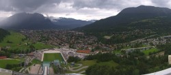 Archiv Foto Webcam Olympiaschanze in Garmisch-Partenkirchen 15:00