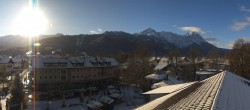 Archived image Webcam Congress Centre Garmisch-Partenkirchen 09:00