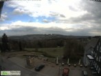 Archived image Webcam View from the top of the town hall in Masserberg towards the Thuringian Forest 15:00