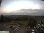 Archived image Webcam View from the top of the town hall in Masserberg towards the Thuringian Forest 19:00