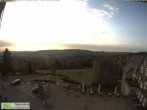 Archived image Webcam View from the top of the town hall in Masserberg towards the Thuringian Forest 05:00
