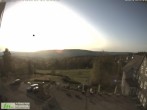 Archived image Webcam View from the top of the town hall in Masserberg towards the Thuringian Forest 06:00