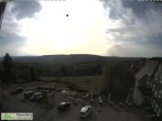 Archived image Webcam View from the top of the town hall in Masserberg towards the Thuringian Forest 07:00