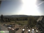 Archived image Webcam View from the top of the town hall in Masserberg towards the Thuringian Forest 09:00
