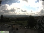 Archived image Webcam View from the top of the town hall in Masserberg towards the Thuringian Forest 09:00