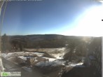 Archived image Webcam View from the top of the town hall in Masserberg towards the Thuringian Forest 09:00