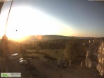 Archived image Webcam View from the top of the town hall in Masserberg towards the Thuringian Forest 05:00