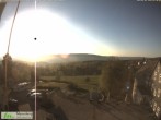 Archived image Webcam View from the top of the town hall in Masserberg towards the Thuringian Forest 06:00