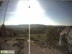 Archived image Webcam View from the top of the town hall in Masserberg towards the Thuringian Forest 07:00
