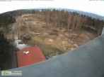 Archiv Foto Webcam Rennsteigwarte beim Masserberg - Skilift am Ersteberg 13:00