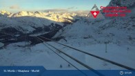 Archiv Foto Webcam Corvatsch Mittelstation Murtel 02:00