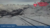 Archiv Foto Webcam Corvatsch Mittelstation Murtel 03:00