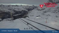 Archived image Webcam Corvatsch middle station Murtel 09:00