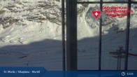 Archived image Webcam Corvatsch middle station Murtel 13:00