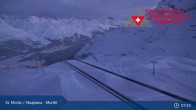 Archiv Foto Webcam Corvatsch Mittelstation Murtel 07:00