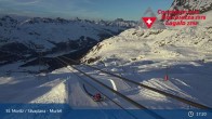 Archiv Foto Webcam Corvatsch Mittelstation Murtel 16:00