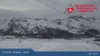 Archived image Webcam Corvatsch middle station Murtel 14:00