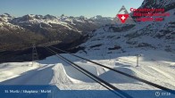 Archiv Foto Webcam Corvatsch Mittelstation Murtel 06:00