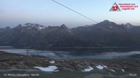 Archiv Foto Webcam Corvatsch Mittelstation Murtel 04:00