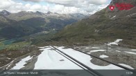Archived image Webcam Corvatsch middle station Murtel 12:00