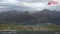 Archived image Webcam Corvatsch middle station Murtel 06:00