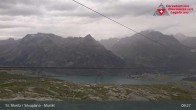 Archived image Webcam Corvatsch middle station Murtel 08:00